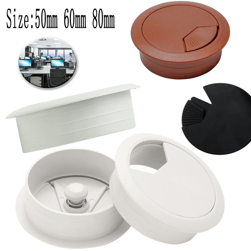 Office Furniture Equipment - 1Pcs Cable Hole Cover Cord Grommets