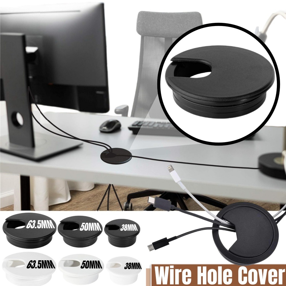 Office Furniture Equipment - Plastic Wire Hole Cover 1.5/2/2.5 Inch