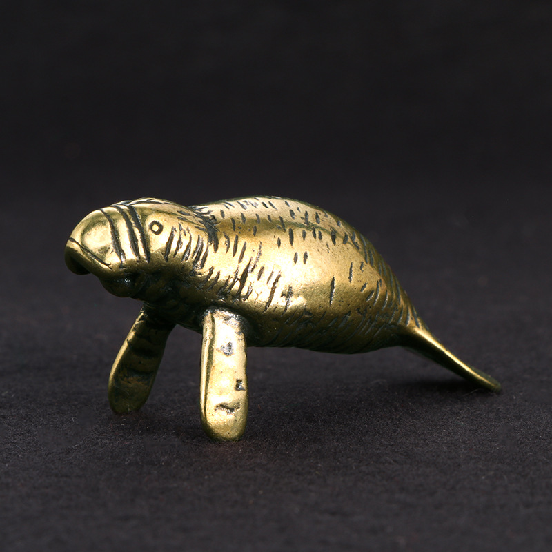Brass Florida Manatee Decorati - Office Furniture Equipment review and price
