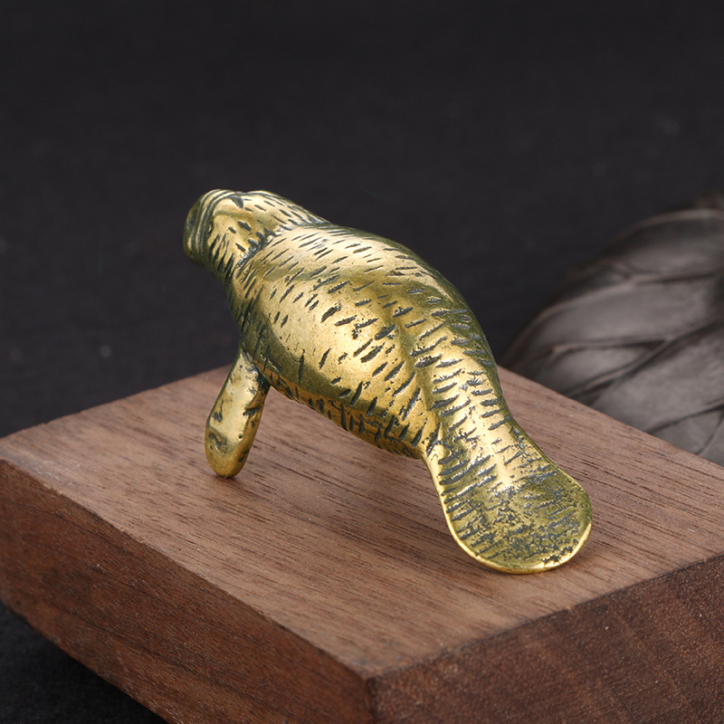 Brass Florida Manatee Decorati - Office Furniture Equipment review and price