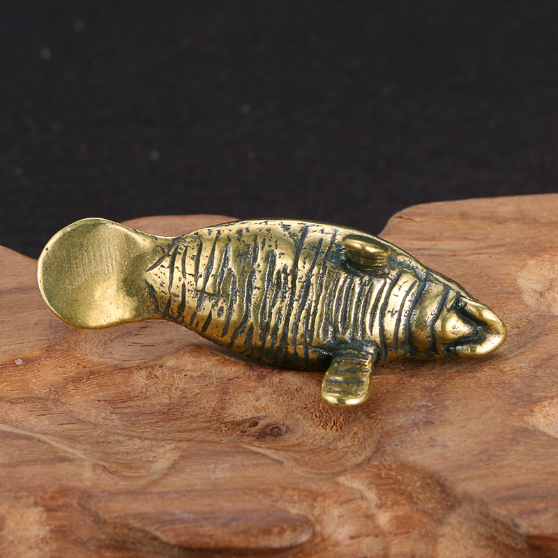 Brass Florida Manatee Decorati - Office Furniture Equipment review and price