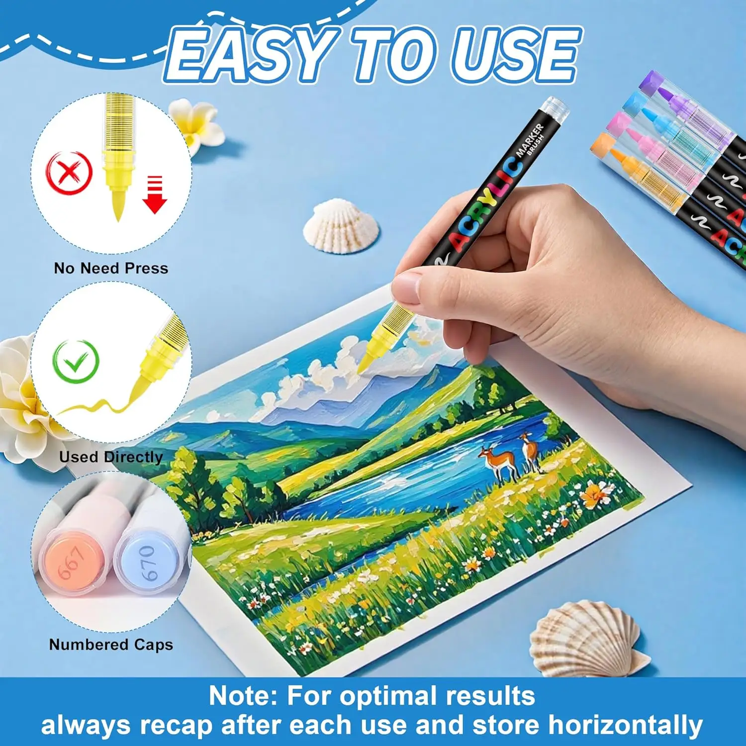 12-240 Colors  Acrylic Paint M - Copic Marker Classic review and price