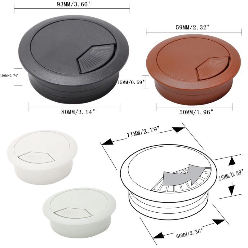 1Pcs Cable Hole Cover Cord Gro - Office Furniture Equipment review and price