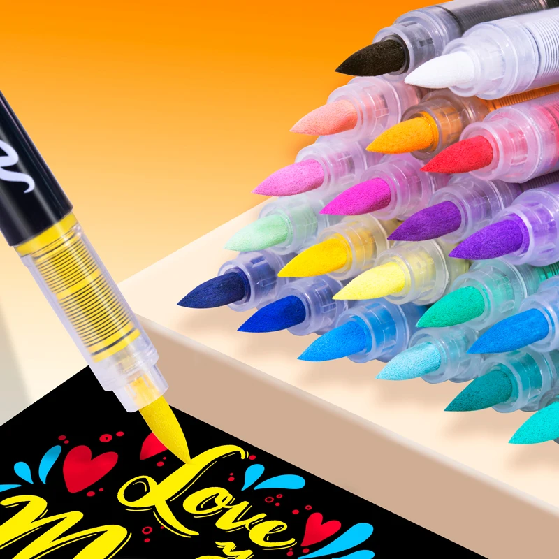 3Pcs Acrylic White Marker Brus - Copic Marker Classic review and price