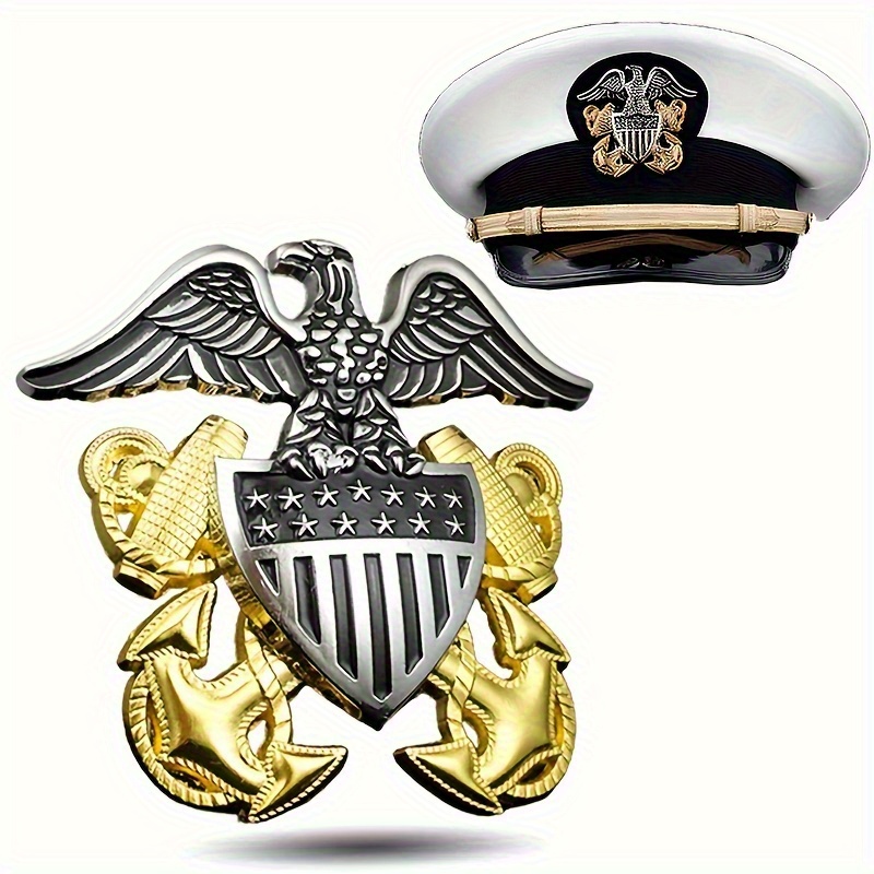 US Naval Officer Hat Badge Eag - Office Furniture Equipment review and price